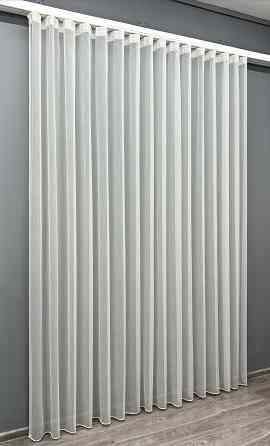 Тюль VR-Textil 1989т Жакард фактурний Молочний 400х270 см (42-0974) Київ