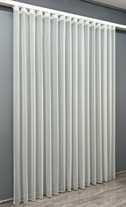 Тюль VR-Textil 1989т Жакард фактурний Молочний 400х270 см (42-0974) Київ - фото 3