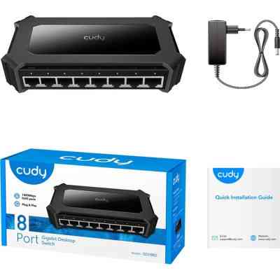 Коммутатор сетевой Cudy GS108D Винница