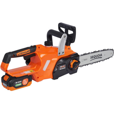 Цепная пила SEQUOIA 20 В, бесщет. двиг, шина 30 см, АКБ 4 Ач и ЗУ, 3.2 кг (SBC2012BS-EV) Винница - изображение 1