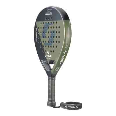 Ракетка для падел тенісу Stiga Racket ACT Black/Olive Green (2202-0919-01) (931518) Вінниця