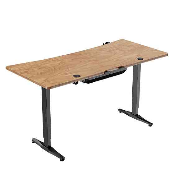 Геймерський стіл 1stPlayer Moto-GT 1460 ( чорний з коричневим ) Харьков