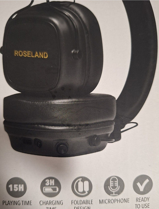 Наушники беспроводные наушные roseland rh-110 Харьков - изображение 2