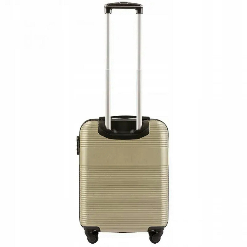 Валіза пластикова WINGS 5398 мікро 52 см шампань Київ - фото 3