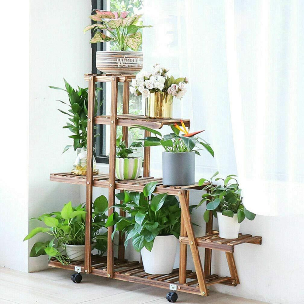 Підставка для квітів "Малако" на коліщатках капучино Миколаїв - фото 3