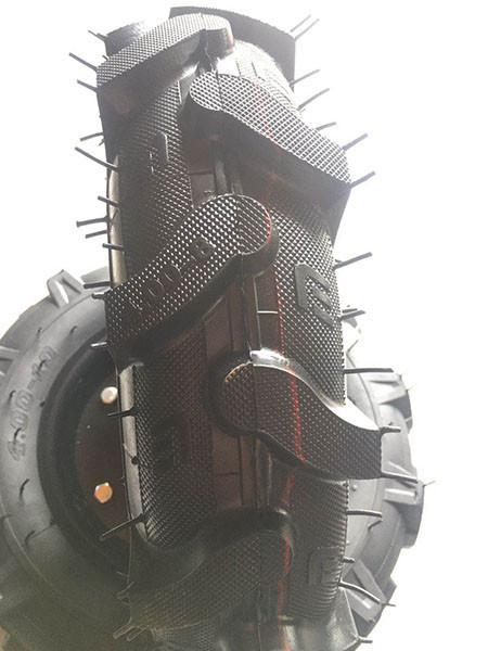 Колесо 4,00-8 ТТ мотоблок (у зборі) (під 4 болти, 4,45 кг) Мукачево - фото 1