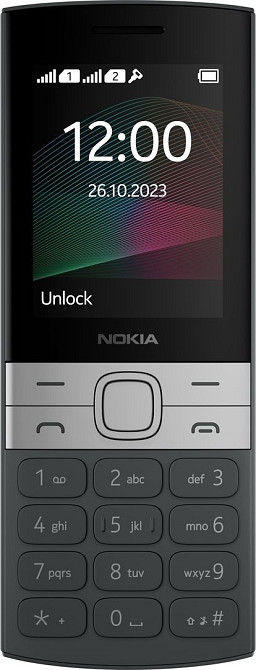 Мобільний телефон Nokia 150 2023 Dual Sim Black Чорний Харків - фото 2