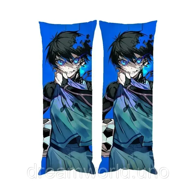 Подушка дакімакура Синя Тюрма Йоїчі Ісагі декоративна парова подушка для обіймання двостороння 30х60 Харків - фото 1
