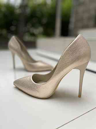 Comer Туфлі жіночі COMER золото еко-шкіра каблук 11см (4962) 36 Коломия