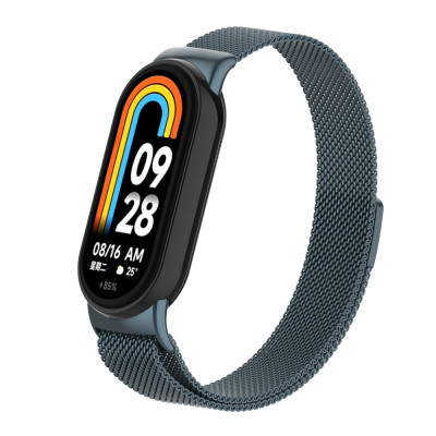 Ремінець до фітнес браслета Armorstandart Milanese Magnetic для Xiaomi Smart Band 10/9/8 Titanium Grey (ARM86893) Вінниця - фото 1