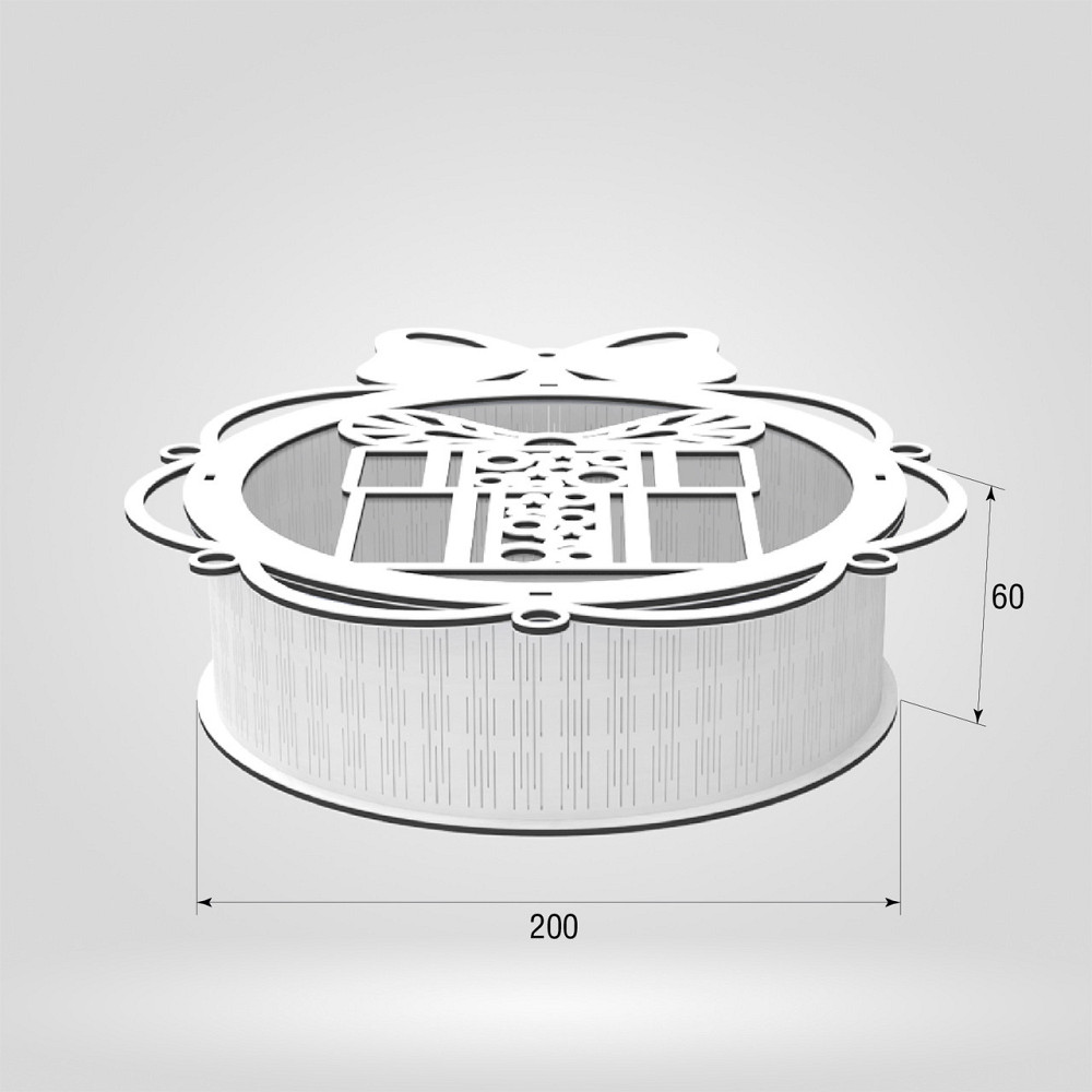 Подарочная коробка EKOSTAR d200 h60 Киев - изображение 3