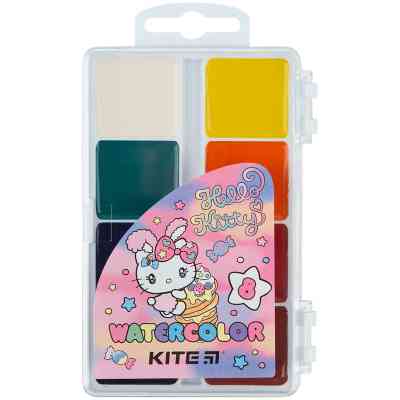 Краски для рисования Kite Hello Kitty акварельные, 8 цветов (HK23-065) Винница