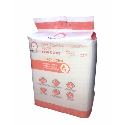 Пелюшки для собак MISOKO&amp;CO з ароматом персика 45х60 см 50 шт (SHAMSK63062_50) Вінниця - фото 2