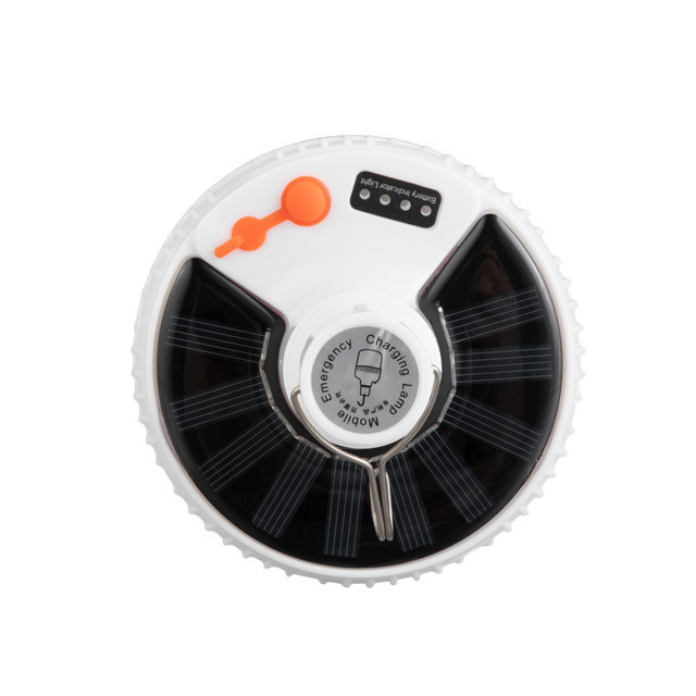 Світильник акумуляторний підвісний 24 SMD, сонячна панель, індикатор заряду INTERTOOL LB-0109 Київ - фото 3