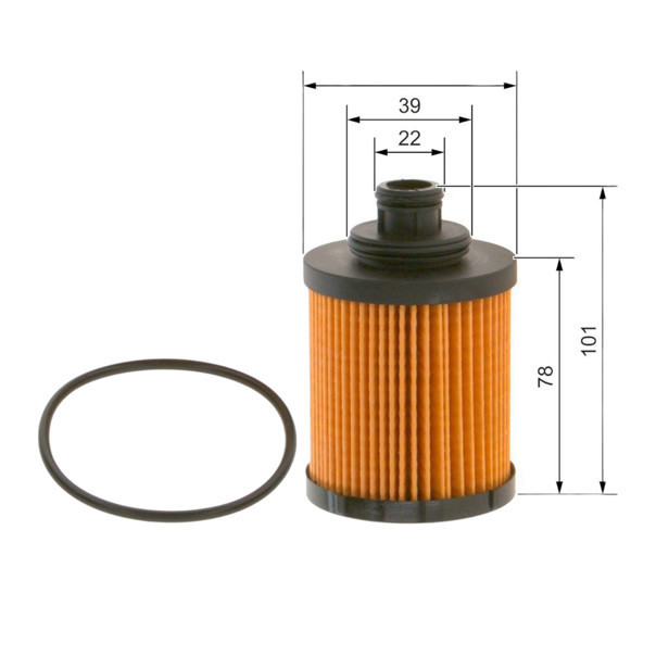 Фильтр Fiat Doblo, Opel Combo 1.3JTD, CDTI 04- (сист.UFI) масляный Мукачево - изображение 3