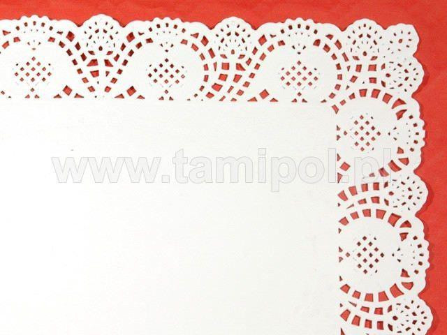 Ажурные салфетки  прямоугольные 32х45(100шт) белая (1 пачка) Харьков - изображение 2