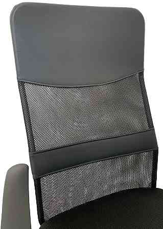 Офисное кресло руководителя Tehforward Ultra хром Tilt Черный Киев