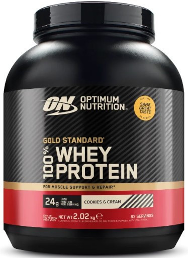 Сироватковий протеїн Optimum Nutrition Gold Standard 100% Whey 2020g печиво з кремом Київ - фото 1