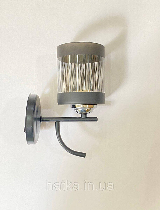 Бра VALESO B-6979A/1 (Чорний+Хром) Київ - фото 1