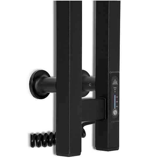 Електрична сушарка для рушників Laris Зебра ДУЕТ 80х1200 Е чорний Київ