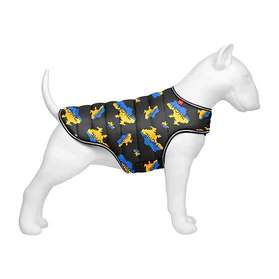 Куртка-накидка для собак WAUDOG Clothes, малюнок "Дім", XL, А 47 см, B 68-80 см, С 42-52 см Київ