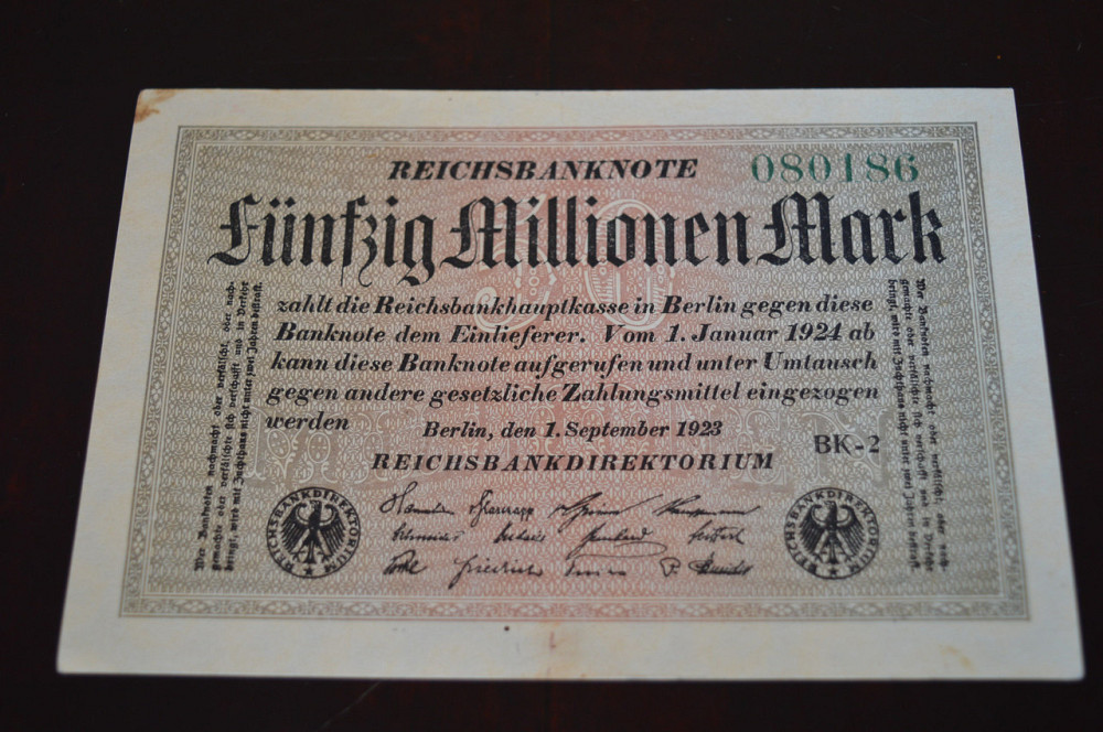 Германия, 50000000 марок (50 миллионов), 1923 г (080186) Полтава - изображение 1