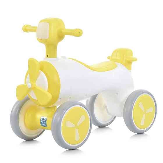 Дитяча каталка-толокар M 5854E-6 жовтий, до 25 кг Вінниця