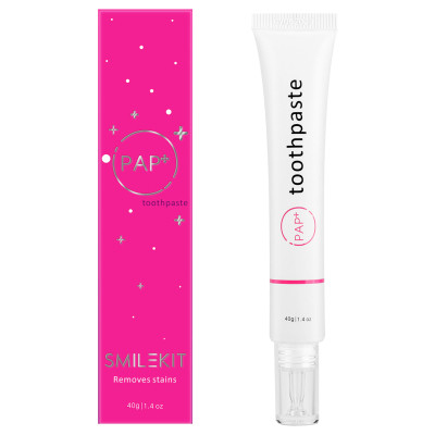 Зубная паста SmileKit PAP+ Отбеливающая 40 г (5.1530) Винница - изображение 1