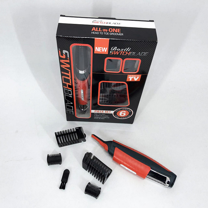 Бритвы аккумуляторные Switchblade X-TRIM, Бритва мужская электрическая SA-713 аккумуляторная электробритва Киев - изображение 2