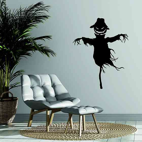 Декоративне настінне Панно «Пугало. Хелловін», Декор на стіну Київ