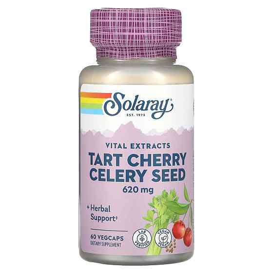 Екстракт вишні та насіння селери (Tart Cherry Celery Seed) 620 мг 60 капсул Київ