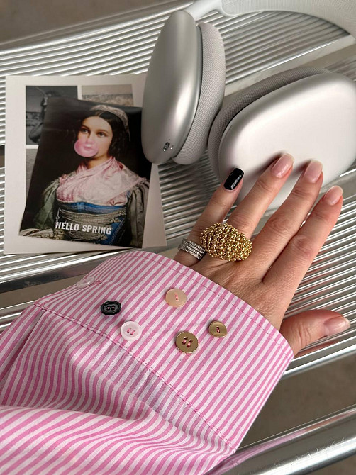 Женская стильная оверсайз рубашка с открытой спиной коттон Одесса - изображение 9