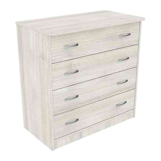 Комод Діана №1, Дуб Шамоні Світлий, 800/440/800 Львів