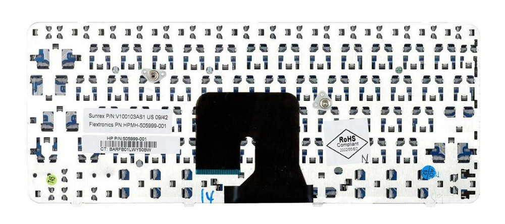 Клавиатура для ноутбука HP Pavilion (DV2-1000) Black, RU/EN Вінниця - фото 3