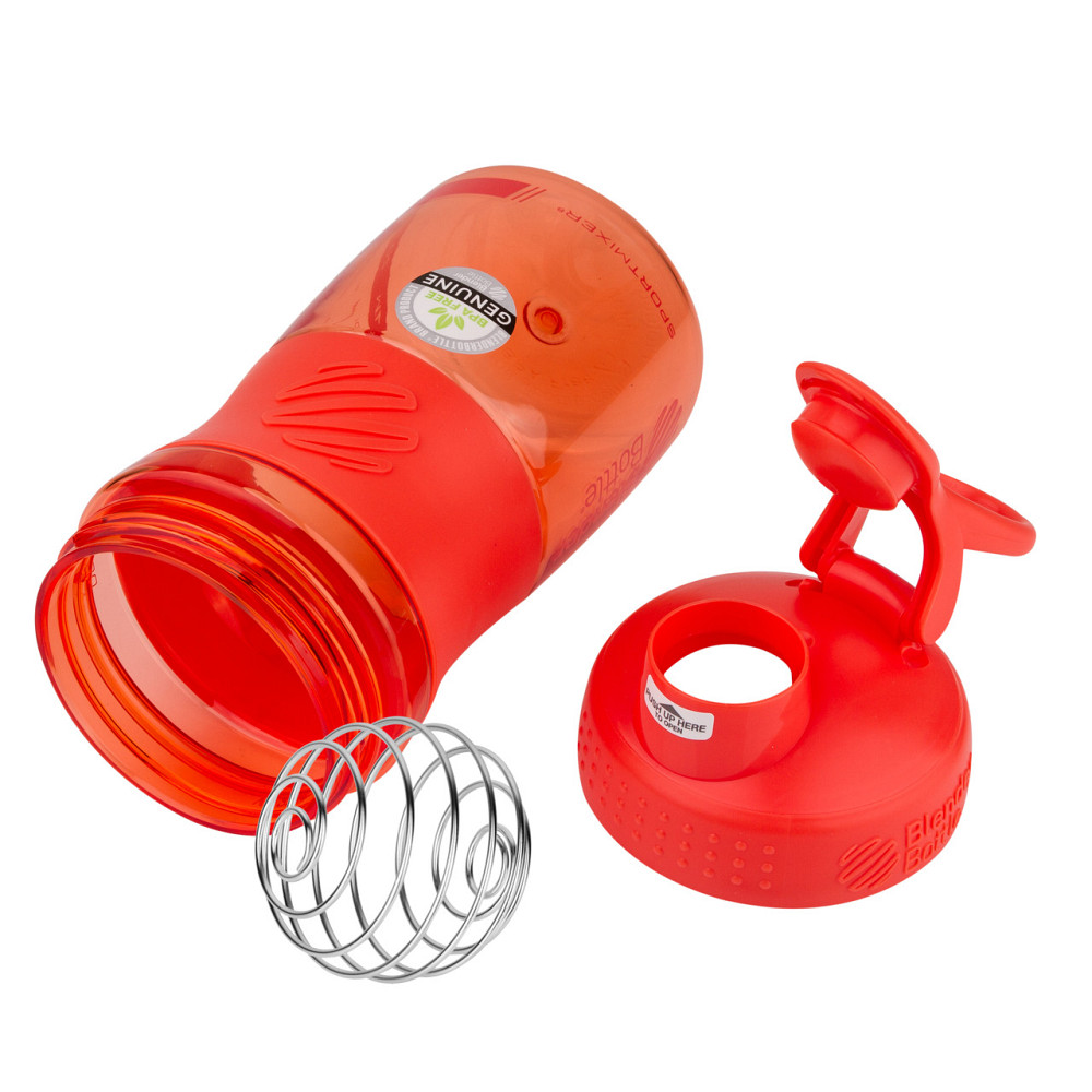 Шейкер спортивний (пляшка) BlenderBottle SportMixer Flip 20oz/590ml Coral Кам'янське - фото 7