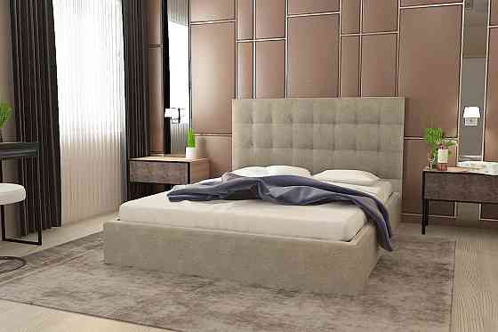 Ліжко BNB Britania Comfort 90 х 200 см Simple З підйомним механізмом та нішою для білизни Сірий Київ