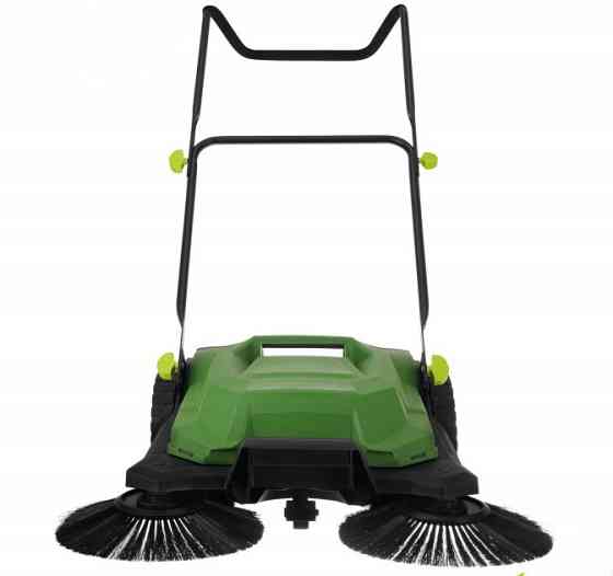 Ручная подметальная машина для листьев и мусора 3 щетки с баком 24 л Nexo Gardlov (27465) Нововолынск