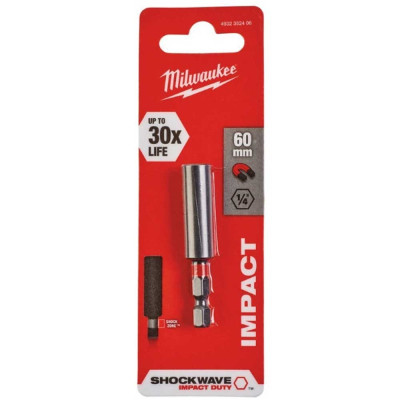 Тримач для біт Milwaukee магнітний ShW1/4, 60мм (4932352406) Вінниця - фото 3