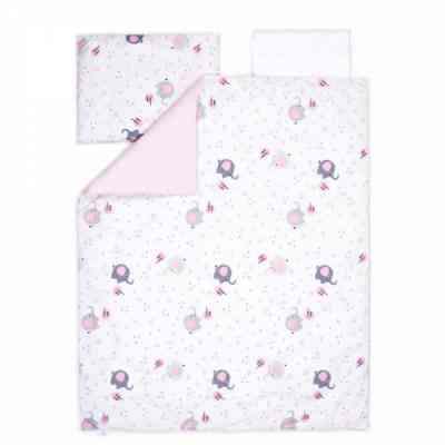Детский постельный набор Верес Сменный Elephant family pink (3 ед.) (153.3.16) Винница