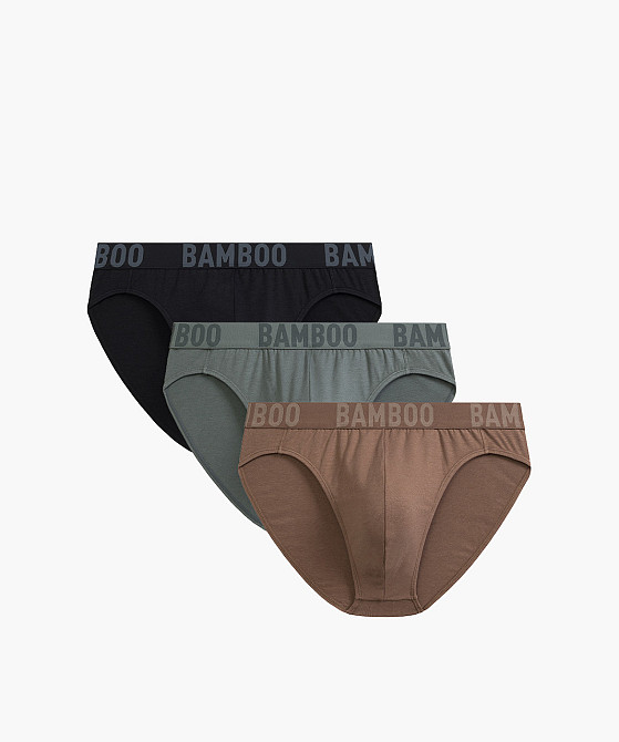 Чоловічі брифи Спорт Atlantic 3MP-199 (3 шт.) Бамбук M Київ - фото 1