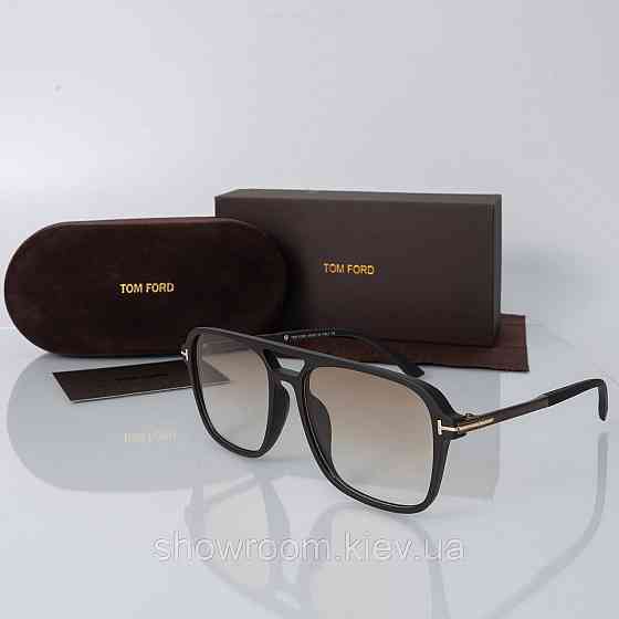 Чоловічі сонцезахисні фотохромні окуляри хамелеони Tom Ford (1821) brown Київ