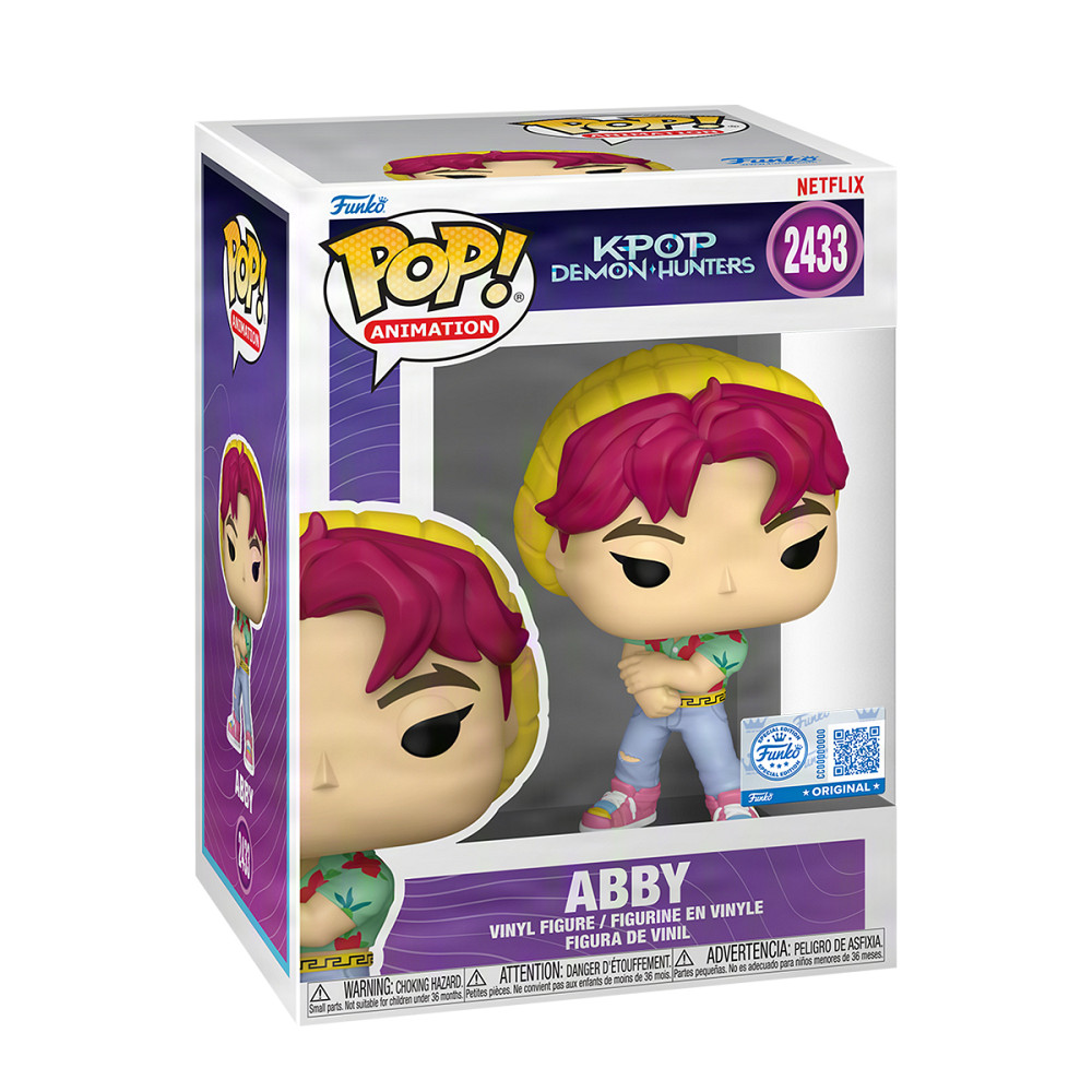 Ігрова фігурка Funko POP! серії Кейпоп-мисливиці на демонів S2 - Еббі Днепр - изображение 4