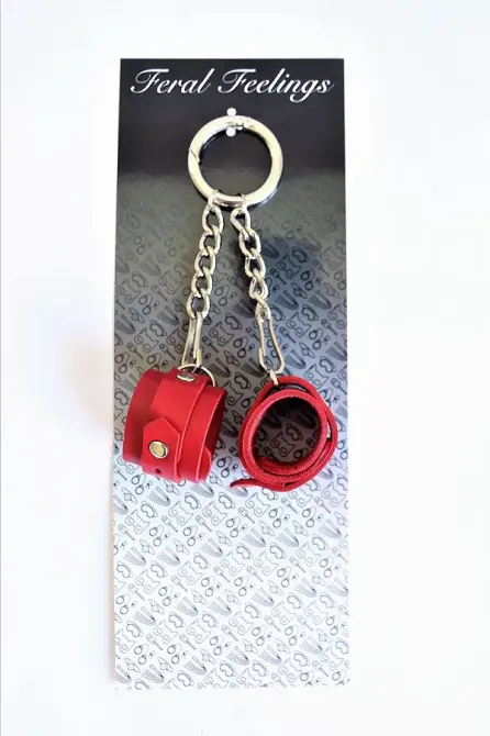 Брелок Наручники Червоний Львов - изображение 2