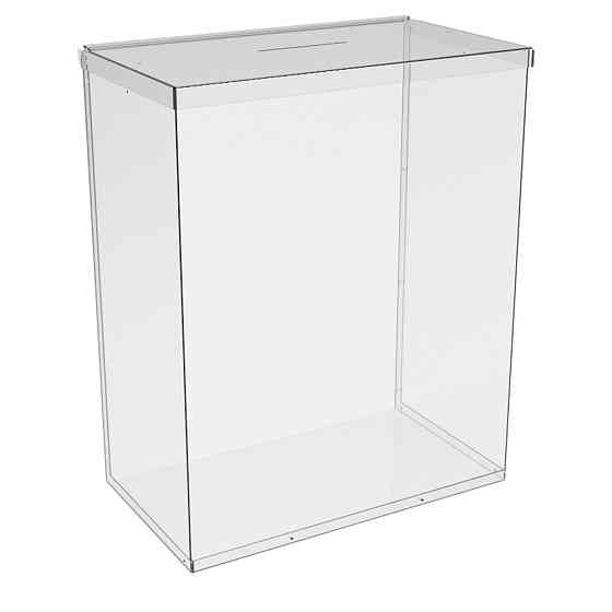 Ящик EKOSTAR без замка для пожертвований и сбора денег 400x230x500. Объем 46 литров Киев