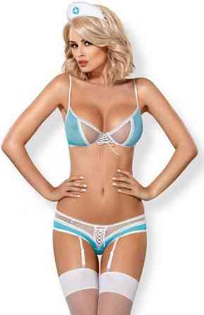 Костюм медсестры Obsessive 834-CST-6 S/M Sex Aura Киев