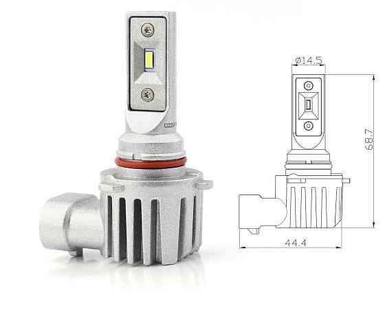 Комплект світлодіодних ламп BAXSTER SE Plus HB3 (9005) P20d 6000K 4000Lm 9-32V Харків