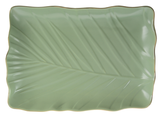 Блюдо Limited Edition Leaf Green Gold (6990675) Киев