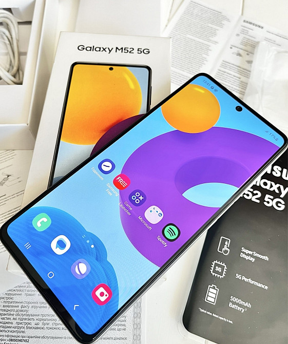 Смартфон Samsung M52 6/128Gb. Київ - фото 7