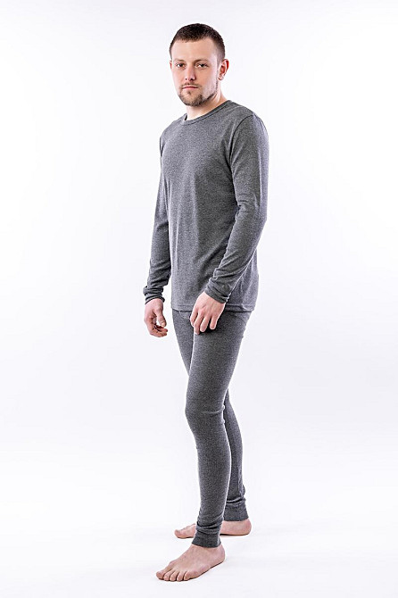 Комплект чоловічої спідньої білизни, антрацит топ 48-50 Крохатушка одяг Київ - фото 1
