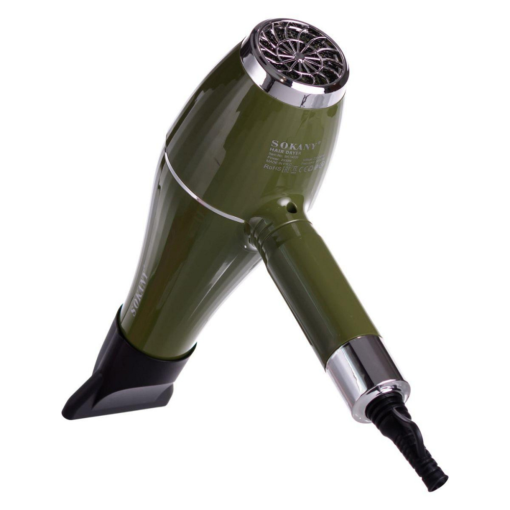 Фен для волос Sokany 2000 Вт с насадкой-концентратором Киев - изображение 2